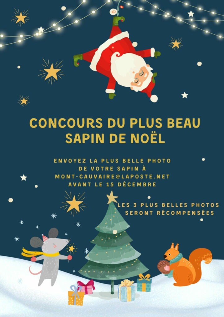 Concours du plus beau sapin de Noël